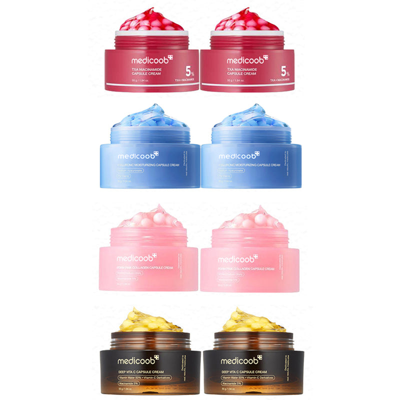Glass Lustrous Skin Capsule Cream 2+1 Set
