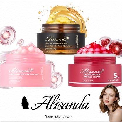 🔥🔥🔥Final 3 hours:70% OFF Mix & Match Boba Cream Set | Tiktok Viral Capsule Creams for Uneven Skin Tone, Glow Hydration, Korean Skincare, K-beauty