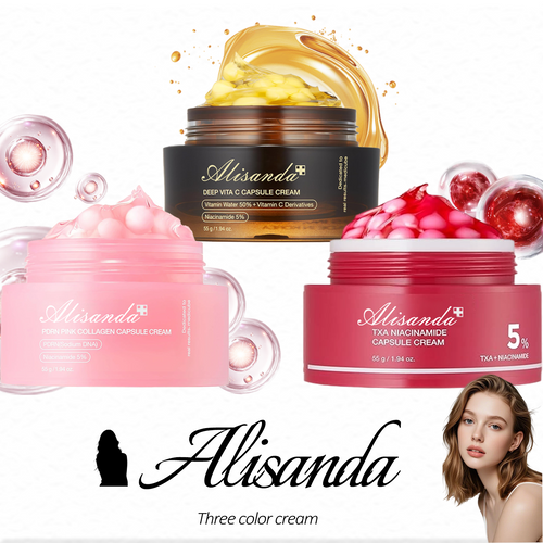 🔥🔥🔥Final 3 hours:70% OFF Mix & Match Boba Cream Set | Tiktok Viral Capsule Creams for Uneven Skin Tone, Glow Hydration, Korean Skincare, K-beauty