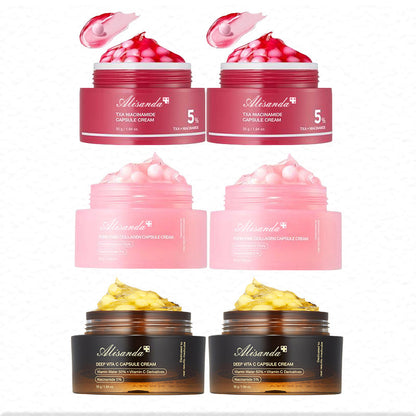 🔥🔥🔥Final 3 hours:70% OFF Mix & Match Boba Cream Set | Tiktok Viral Capsule Creams for Uneven Skin Tone, Glow Hydration, Korean Skincare, K-beauty