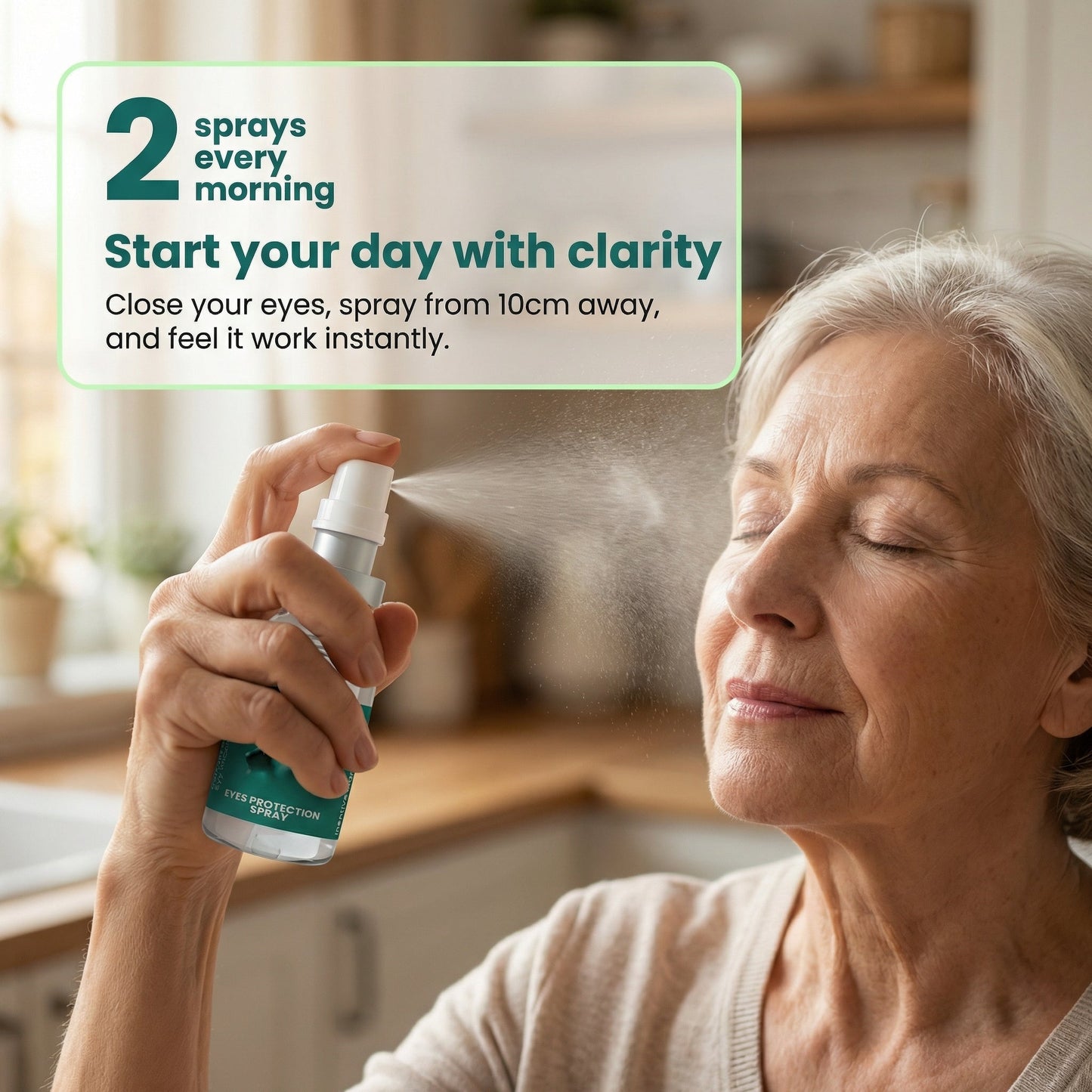 Contcove® Lutein Eye Care Spray — 10-Second Daily Routine