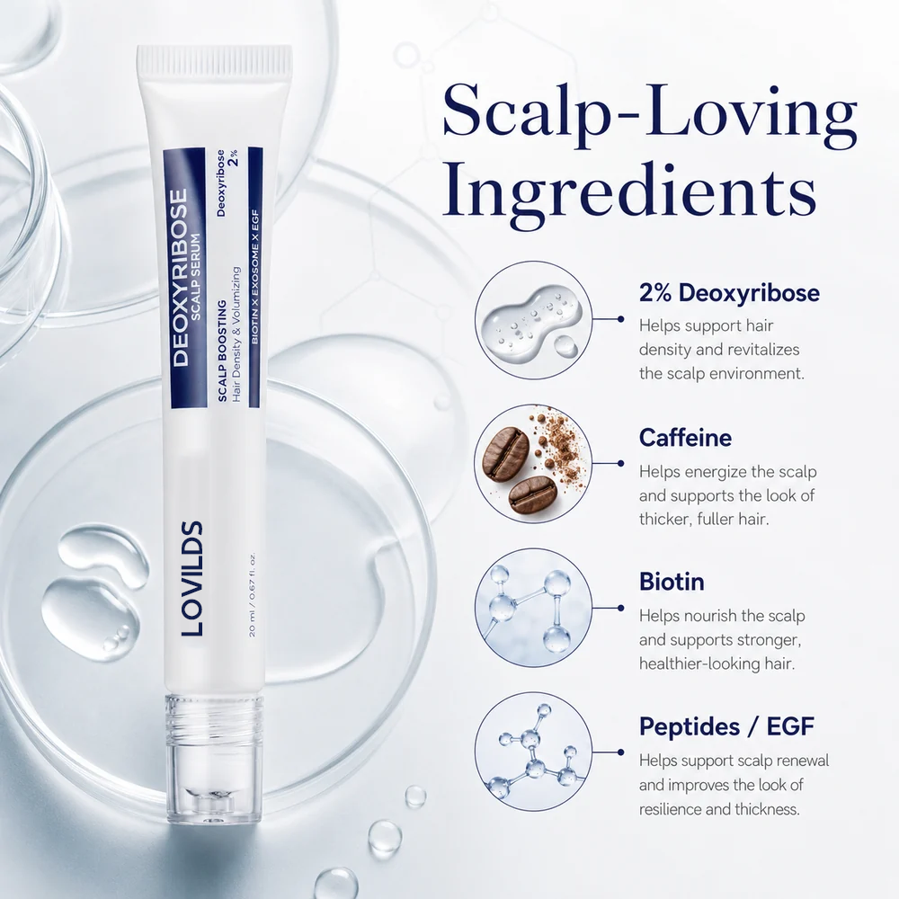 Deoxyribose Cooling Scalp Serum
