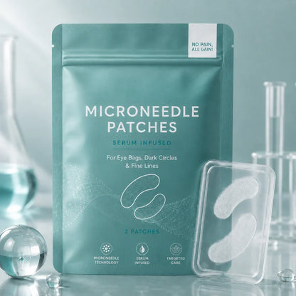 Dissolving Microneedle Eye Patches