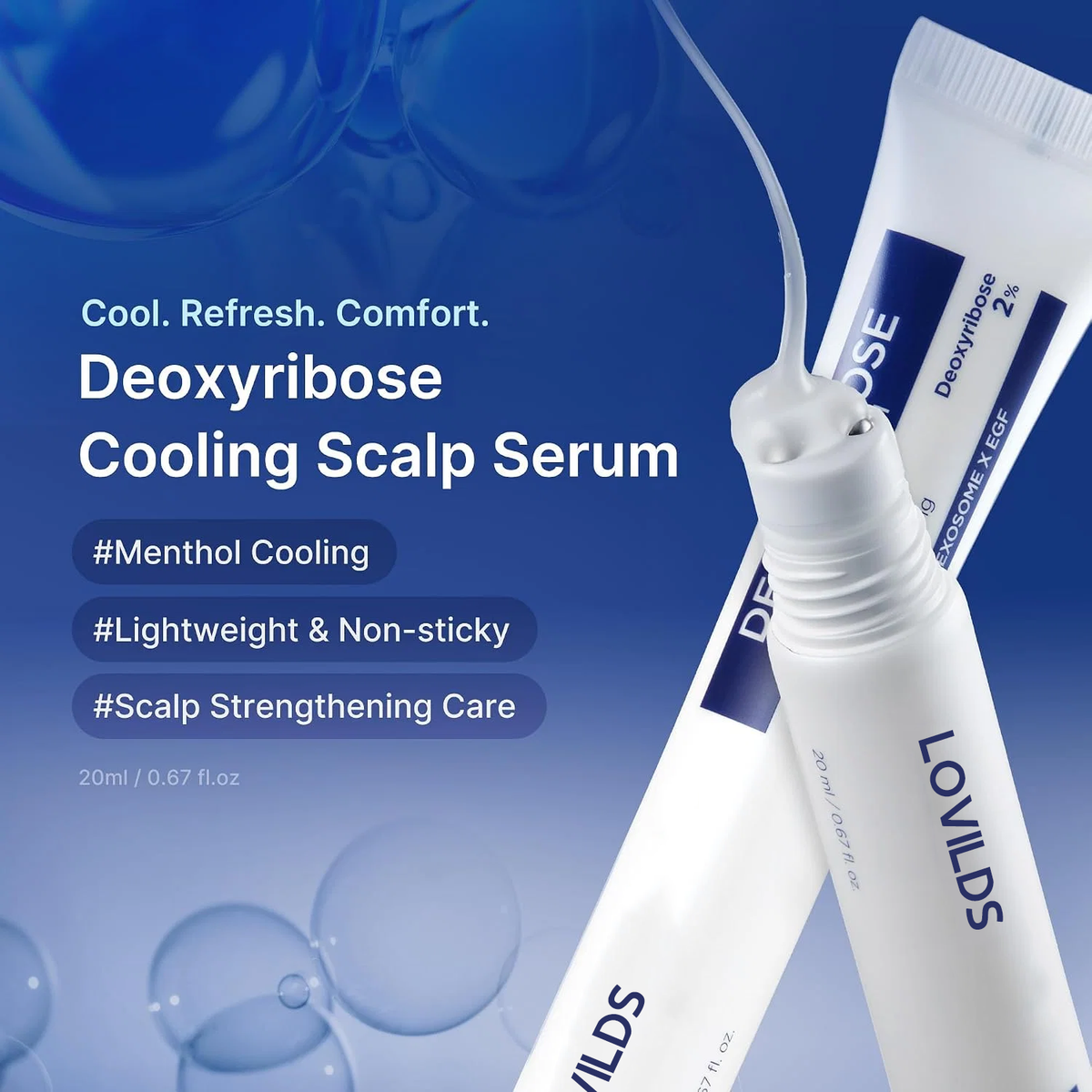 Deoxyribose Cooling Scalp Serum