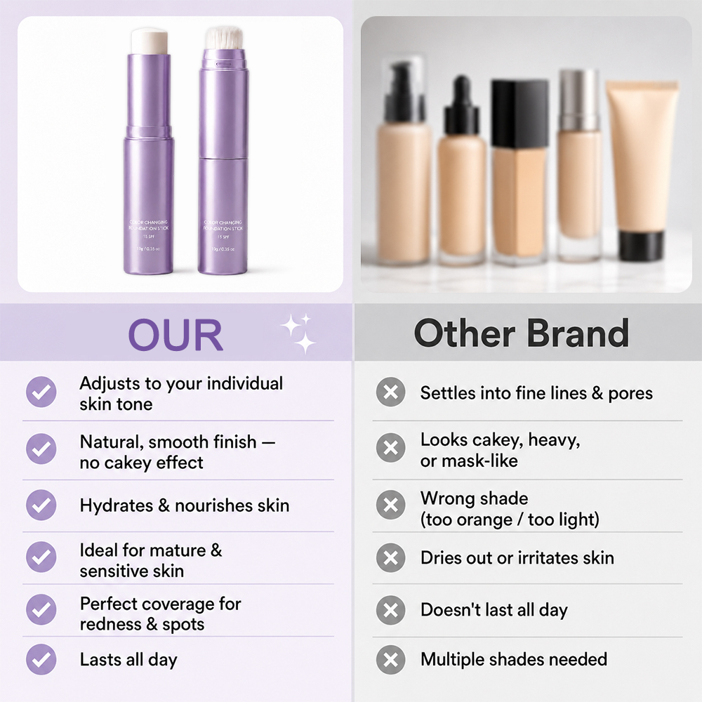 Final 2 Hour 77% OFF  Color Changing Foundation Stick
