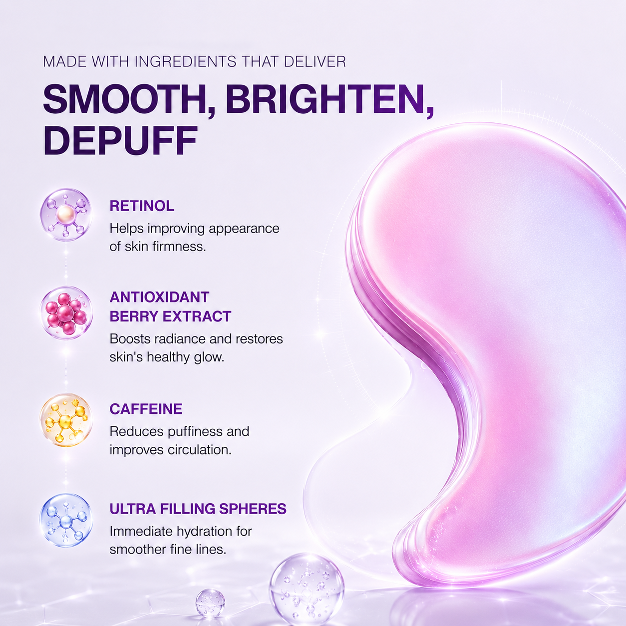 Retinol Berry 10-Minute Revitalizing Eye Patch
