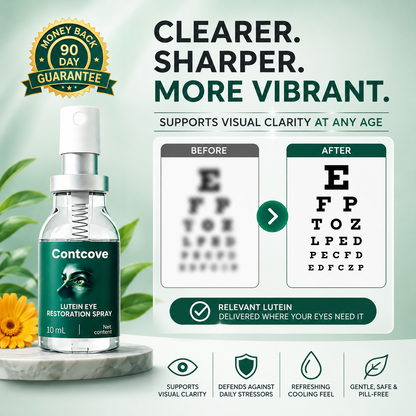 Contcove® Lutein Eye Care Spray — 10-Second Daily Routine