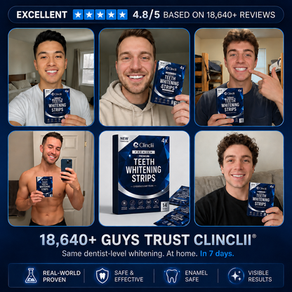 Clinclii™ Whitening Strips - Instant Whitening - 14 Strips