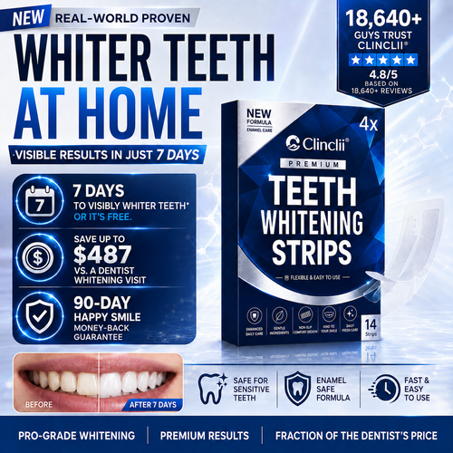 Clinclii™ Whitening Strips - Instant Whitening - 14 Strips
