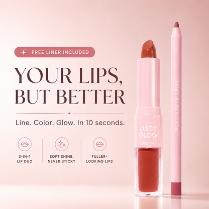 Lip sculptor & liner - 3-in-1 lip combo: lip liner, lipstick & lip gloss
