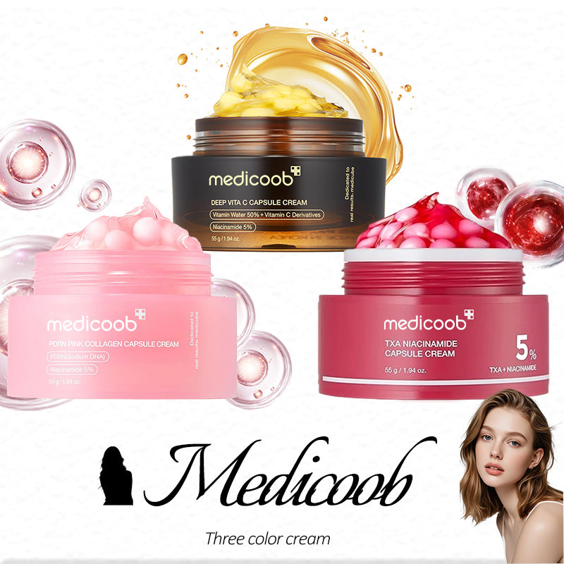 🔥🔥🔥Final 3 hours:70% OFF Mix & Match Boba Cream Set | Tiktok Viral Capsule Creams for Uneven Skin Tone, Glow Hydration, Korean Skincare, K-beauty