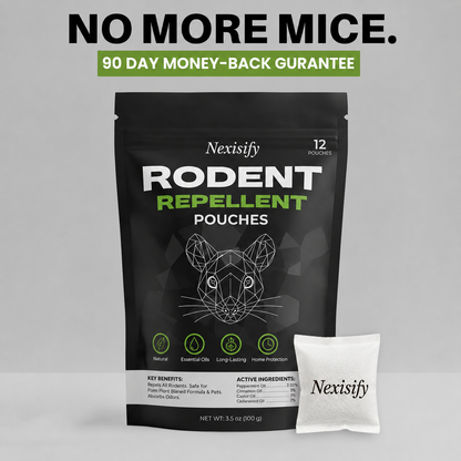Natural Rodent Repellent Pouches