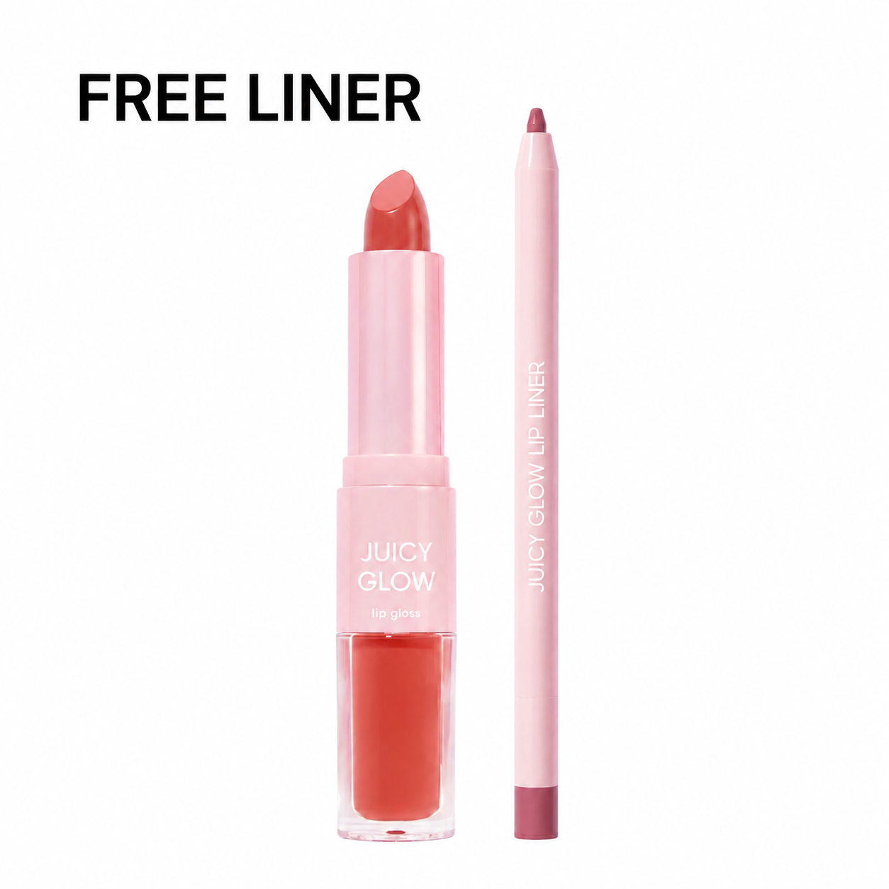 hibiscus + mauve liner